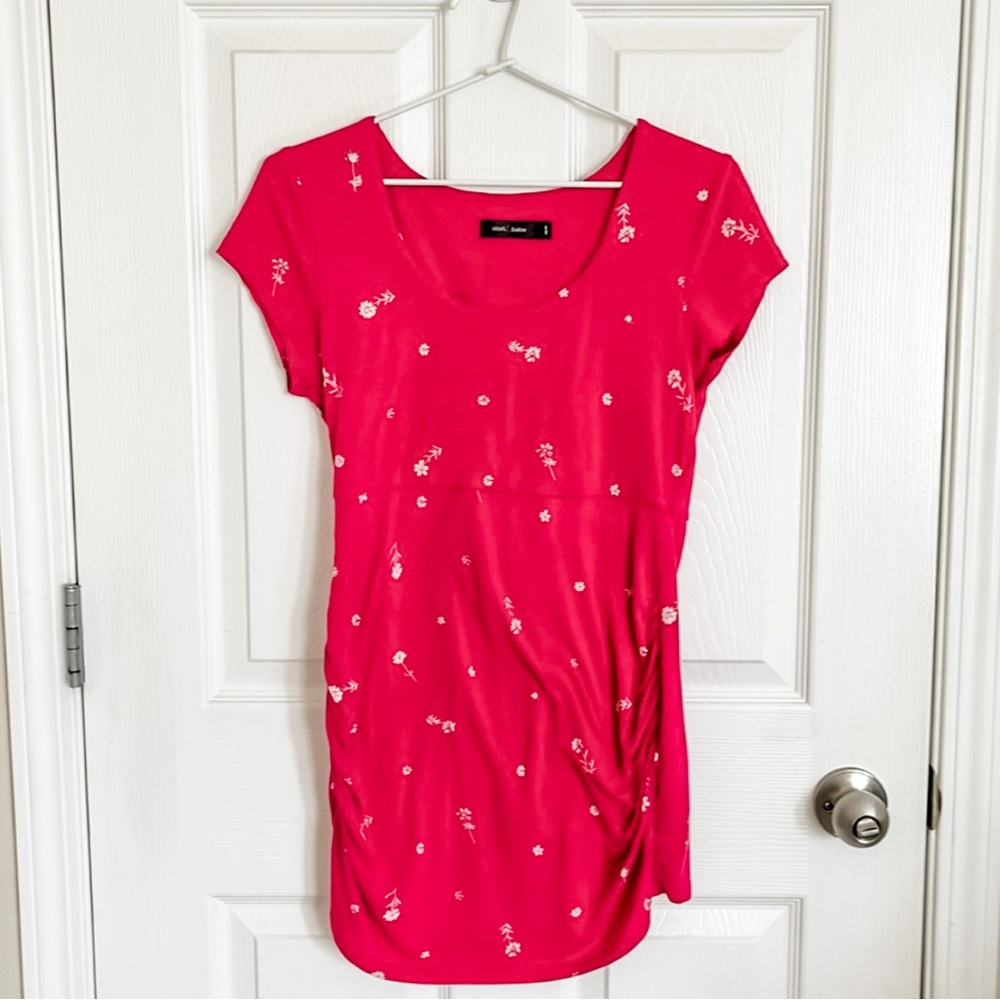 Stork & Babe | Floral Maternity Top | XS